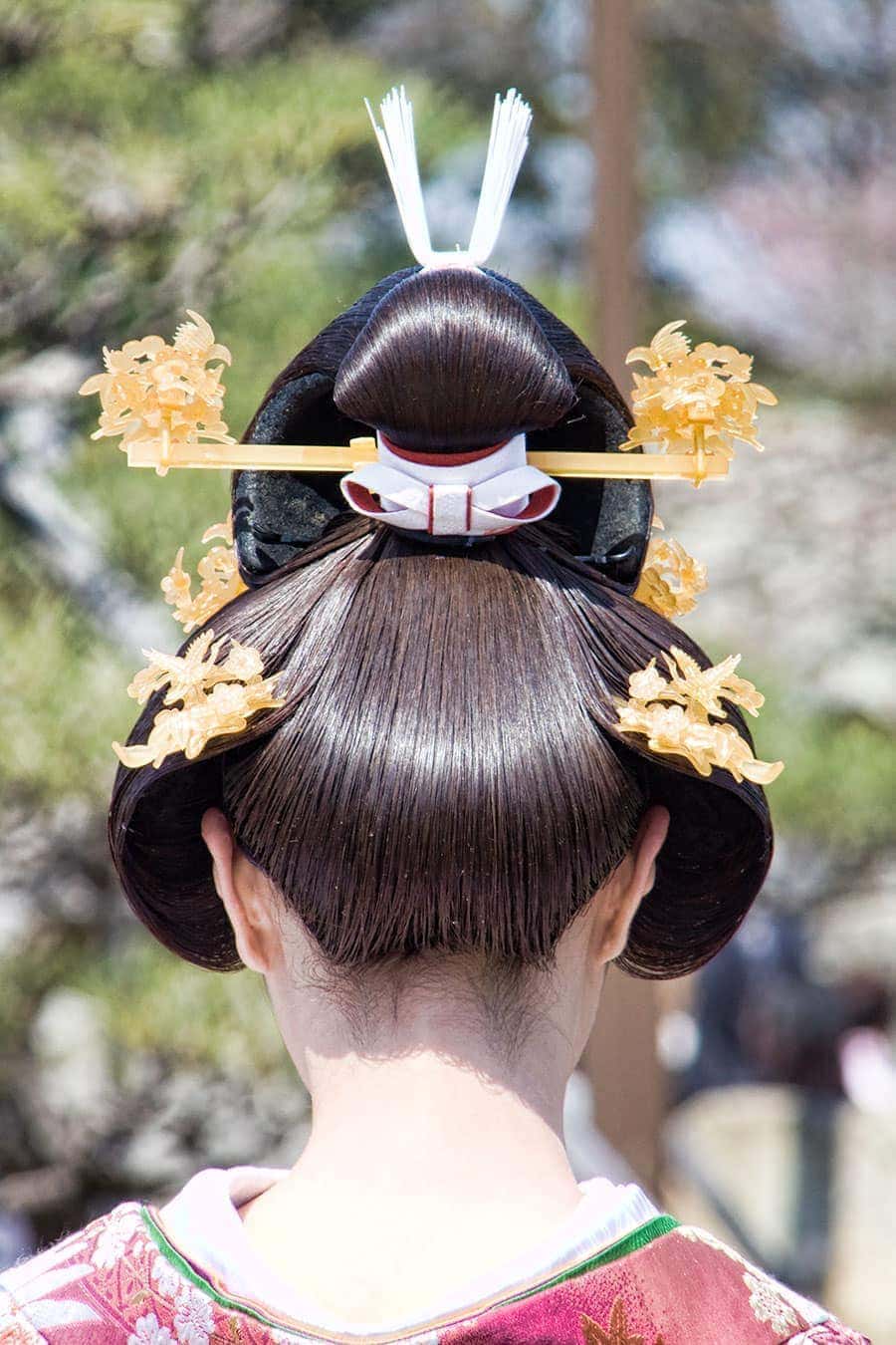 Japanese Traditional Hair Style Guide Book Ancient Meiji Edo Kimono Kanzashi 