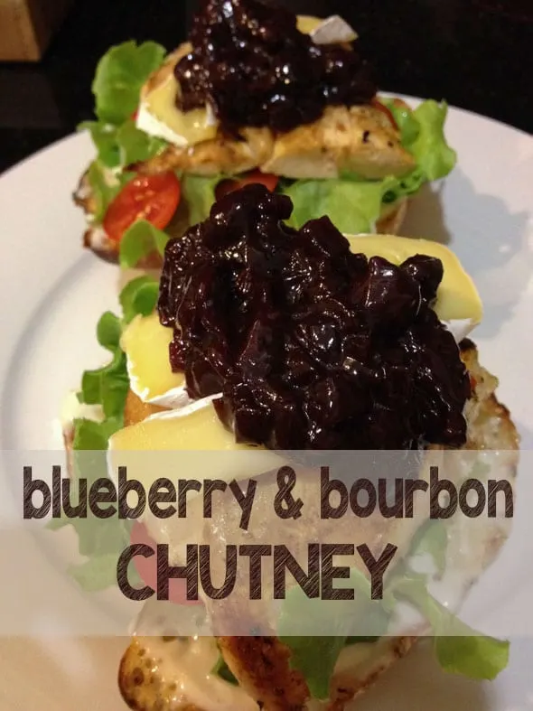 Dress up everything from a homemade burger to Christmas leftovers with this divine Blueberry and Bourbon Chutney