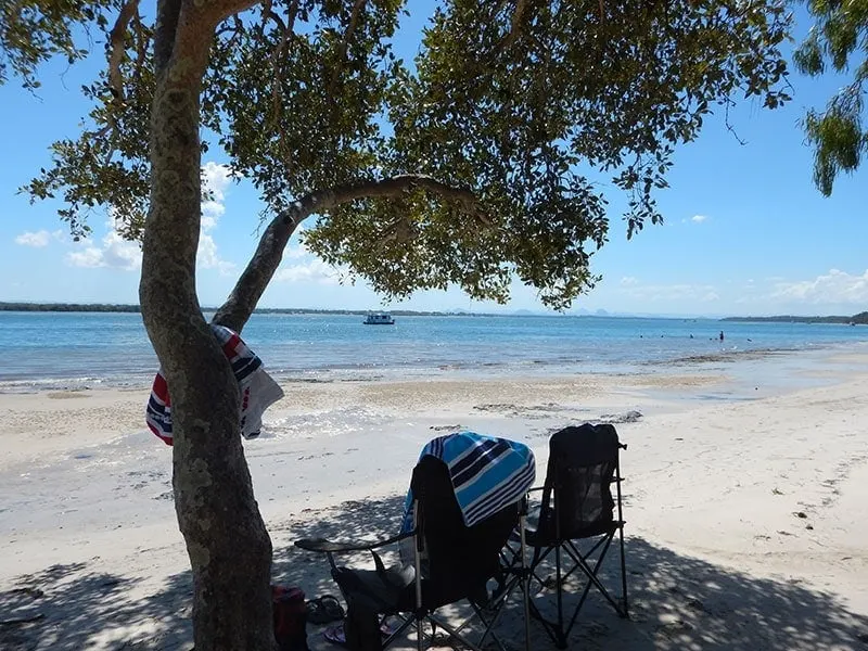 Kakadu Beach on Bribie Island
