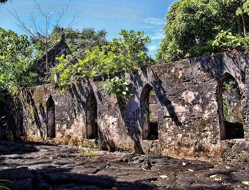 Church in the lava field