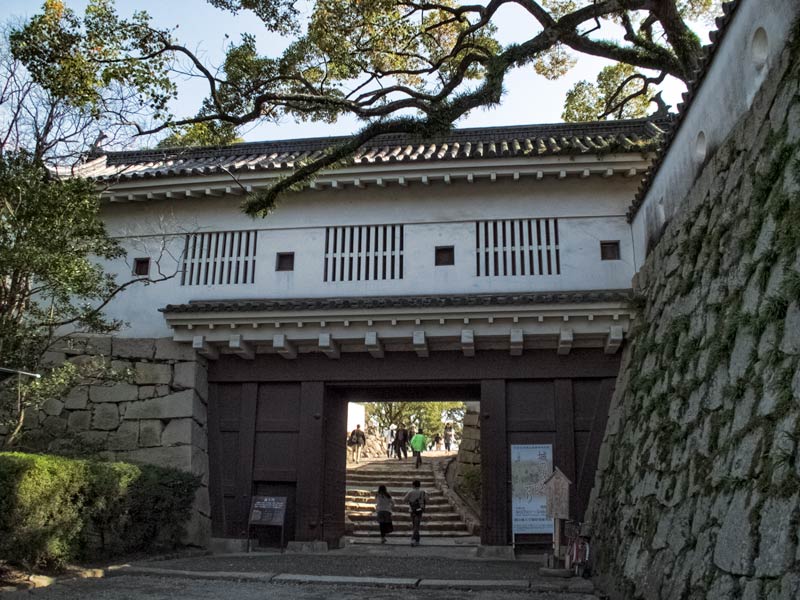 Rokamon gate at Okayama Castle