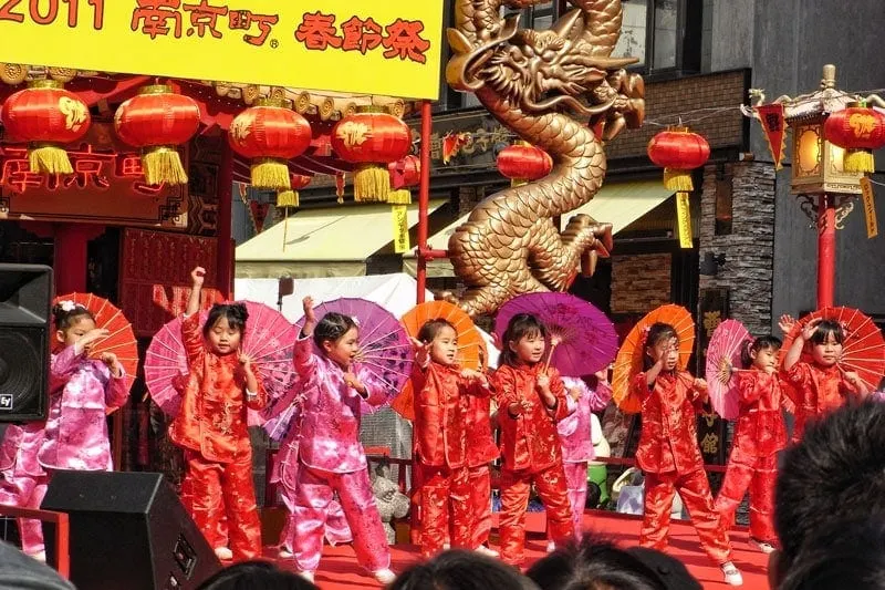 Chinese New Year in Kobe Japan