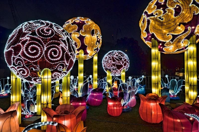 Darling Harbour Lanterns for Chinese New Year in Sydney