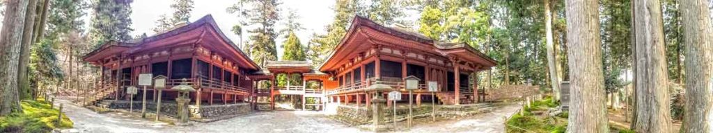 Ninai-do twin temples in Enryukuji