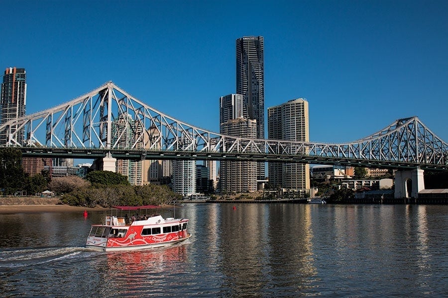 Brisbanes free city hopper ferry