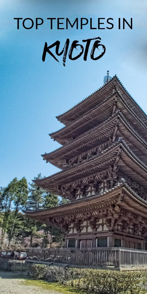 bedste templer i Kyoto