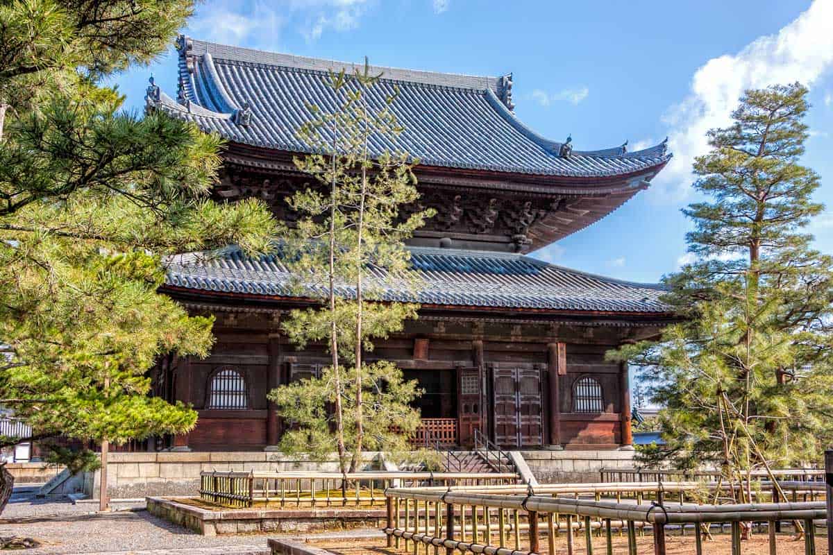 Myoshin temple in North Kyoto