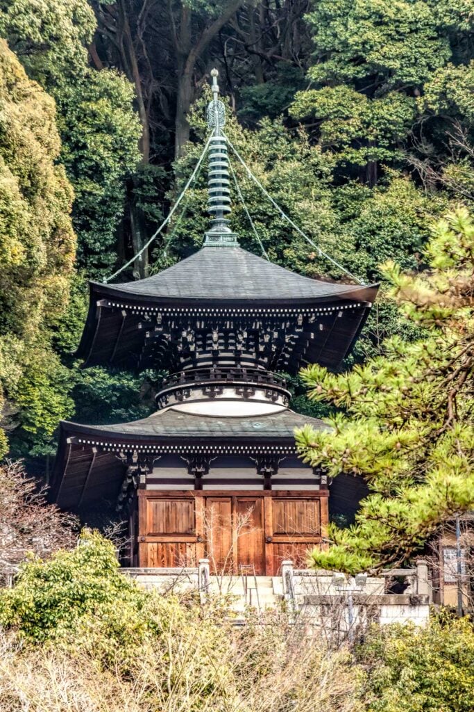 Pagoda at Eikan-do temple in Kyoto