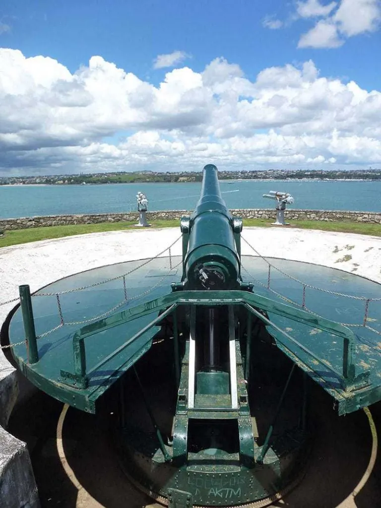 North Head heritage disappearing Gun placement