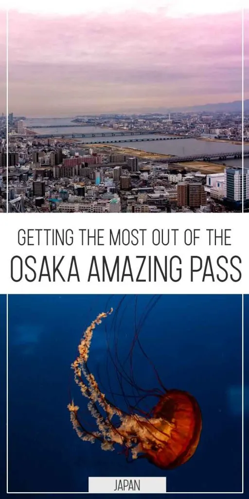 Osaka Amazing Pass pinterest poster