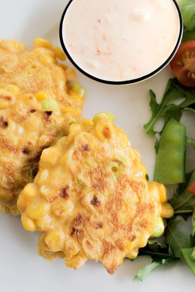 Recipe for Herbed Corn Fritters