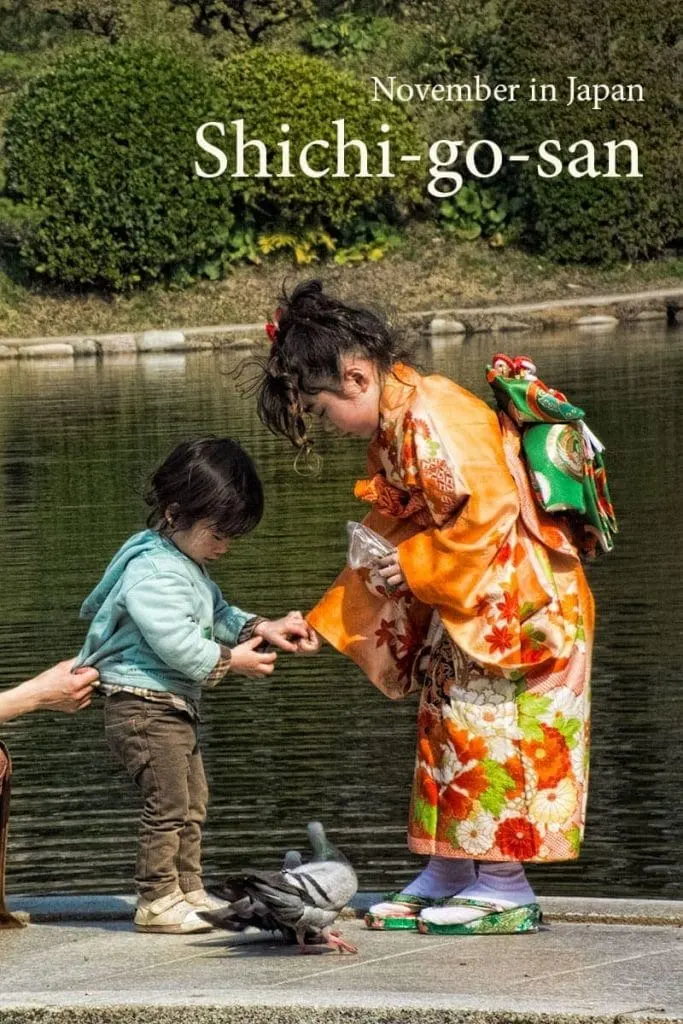 Shichi-go-san celebrations (Childrens Day) in Japan