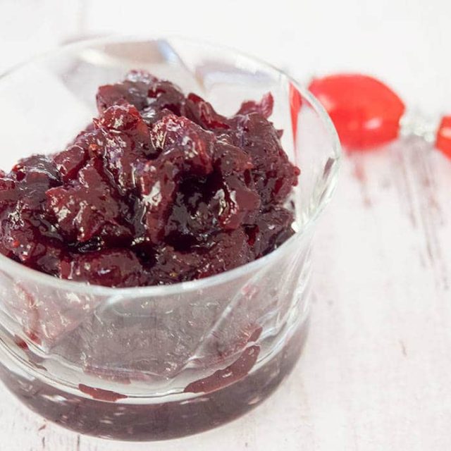 Festive Cranberry Balsamic Sauce