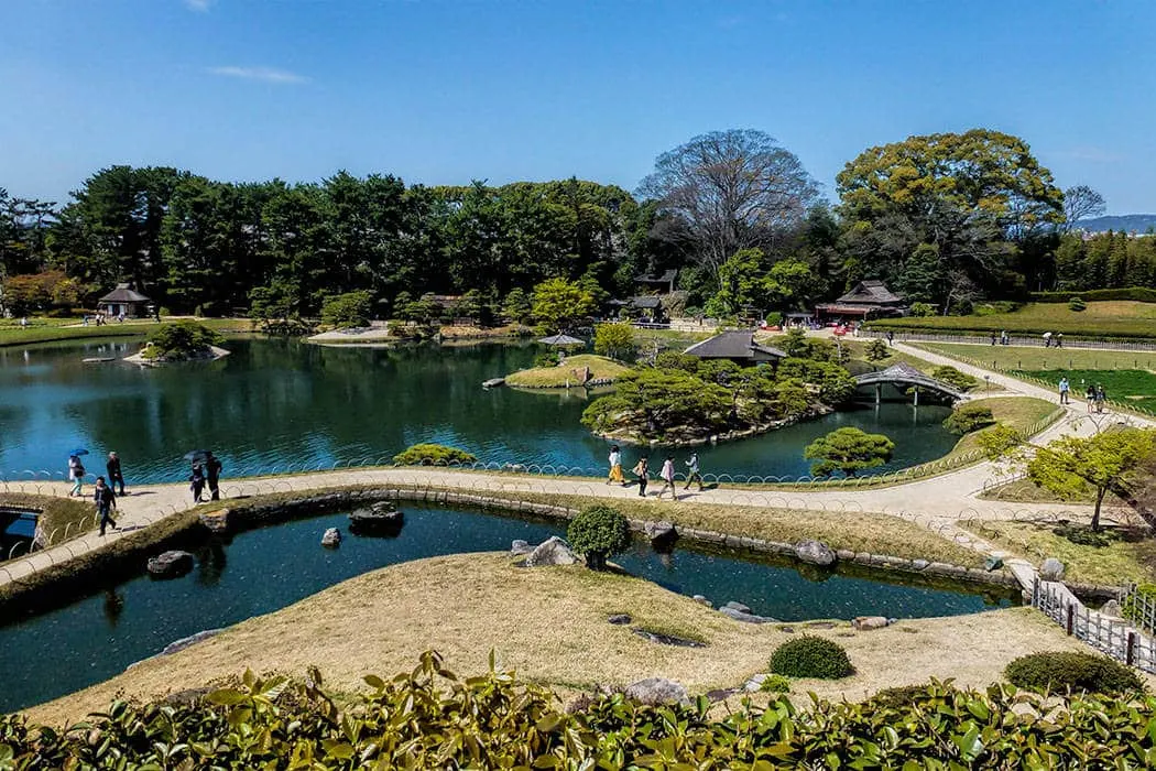 Korakuen garden in Okayama