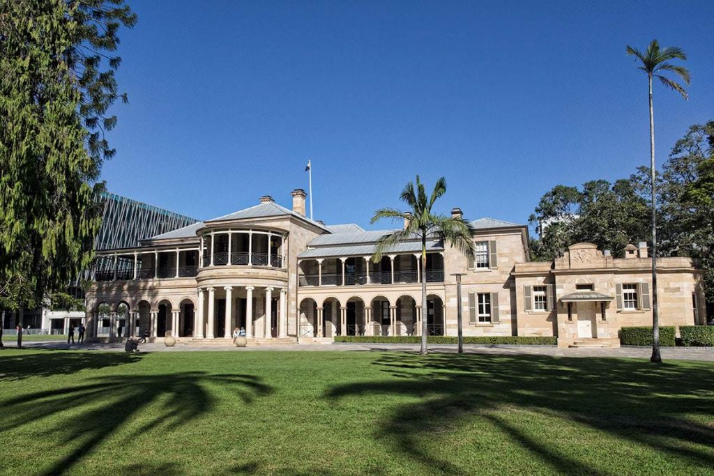 Brisbanes old government house