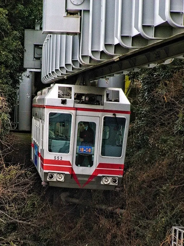Shonan monorail from Ofuna to Enoshima