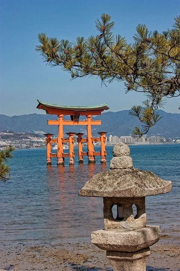 The floating torii at Miyajima Island