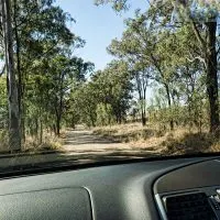 Rural road - safe driving in Australia tips