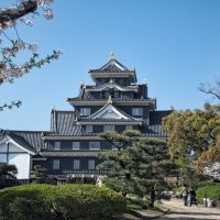 Okayama Castle in Japan