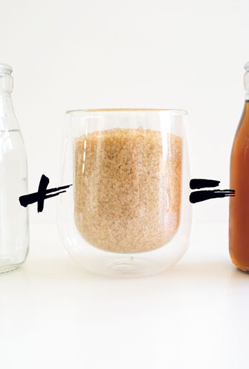 Caramel coffee syrup
