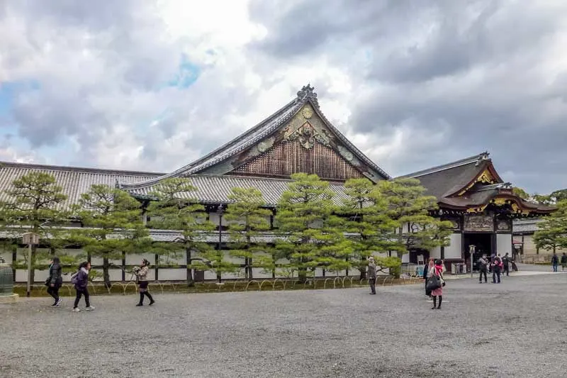 Ninomaru palace at Nijo Castle in Kyoto