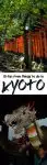 Free things to do in Kyoto Pinterest Poster