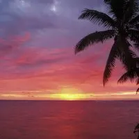 Sunsets in Fiji are absolutely stunning