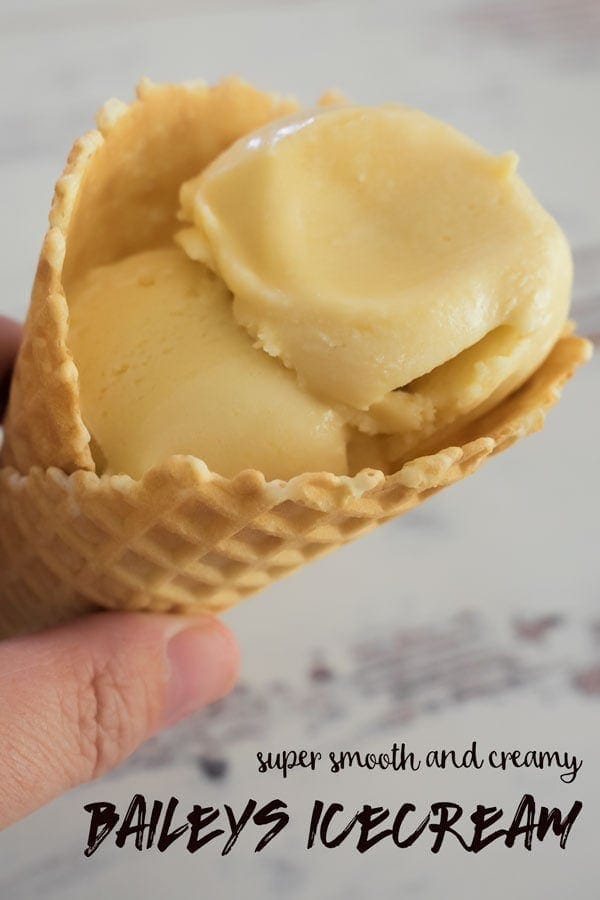 Baileys Ice Cream Recipe - a smooth and creamy dessert treat for the adults