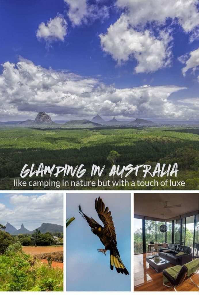Glamping in Australia - like camping in nature with a touch of luxuary
