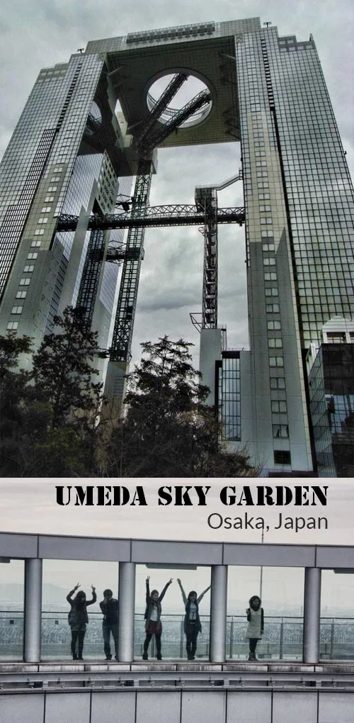 A guide to the Umeda Sky Building in Osaka, Japan