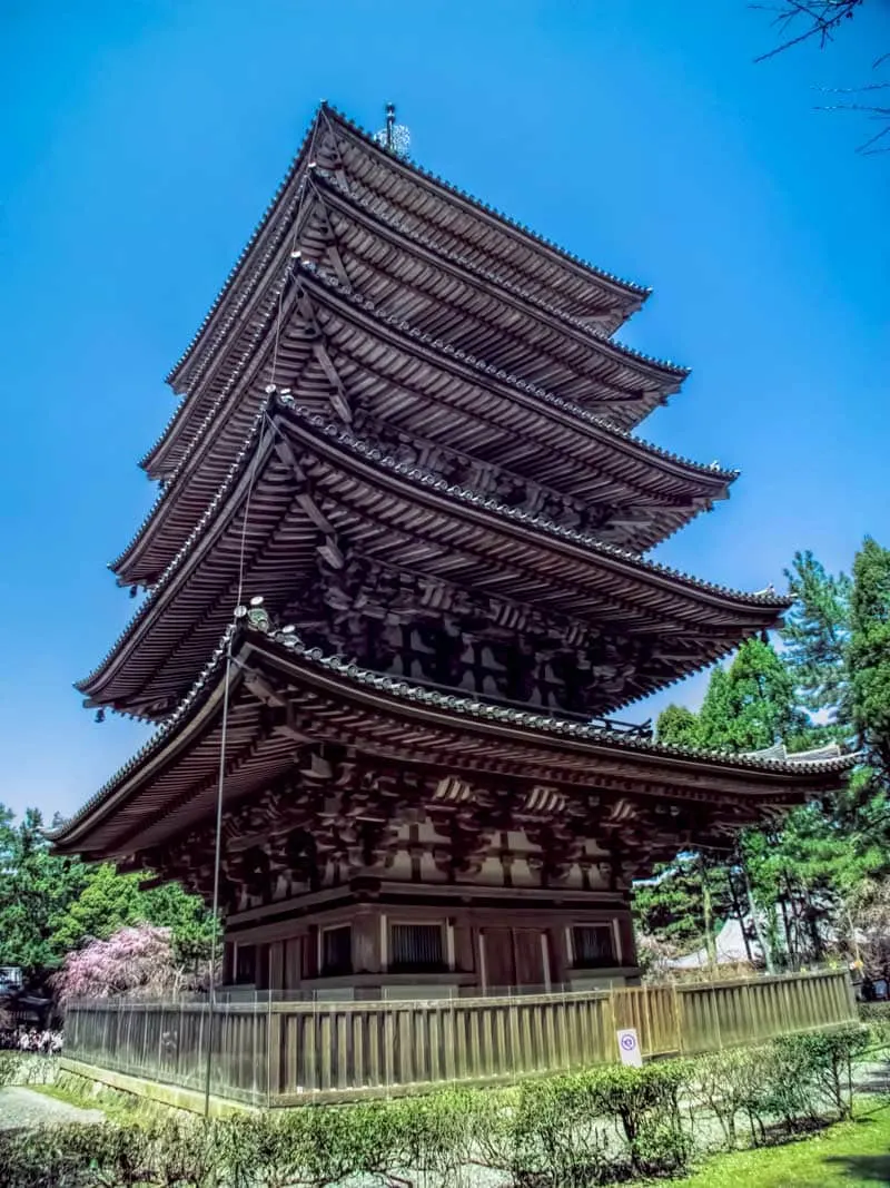 Daigoji temple - pagoda
