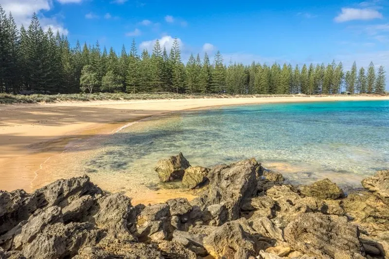 Emily Bay lagoon Norfolk Island