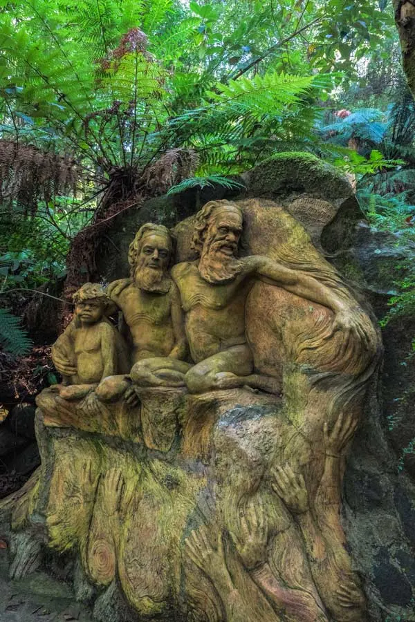 Sculptures of William Ricketts Sanctuary, Victoria,Australia