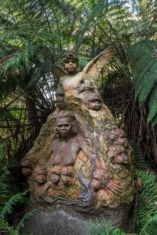 Sculpture at William Ricketts Sanctuary, Victoria, Australia