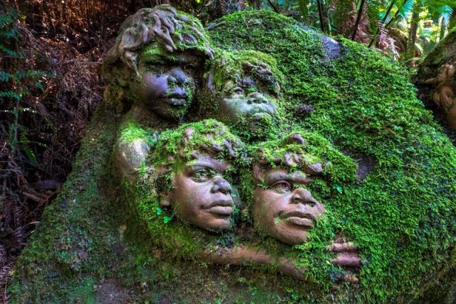William Rackets William Ricketts Sanctuary - incredible art in a natural setting