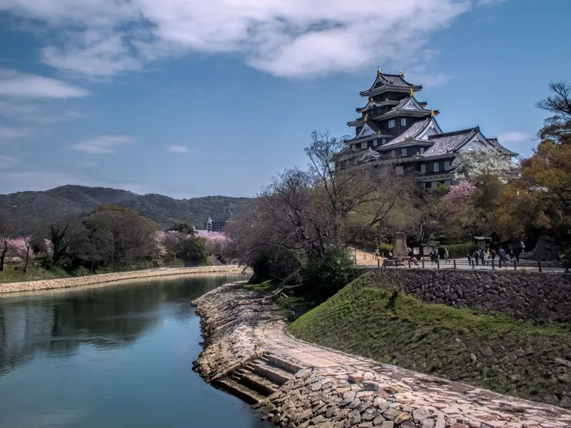 Japanese castles - Okayama castle
