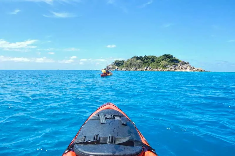 Kayaking at Fitzroy Island