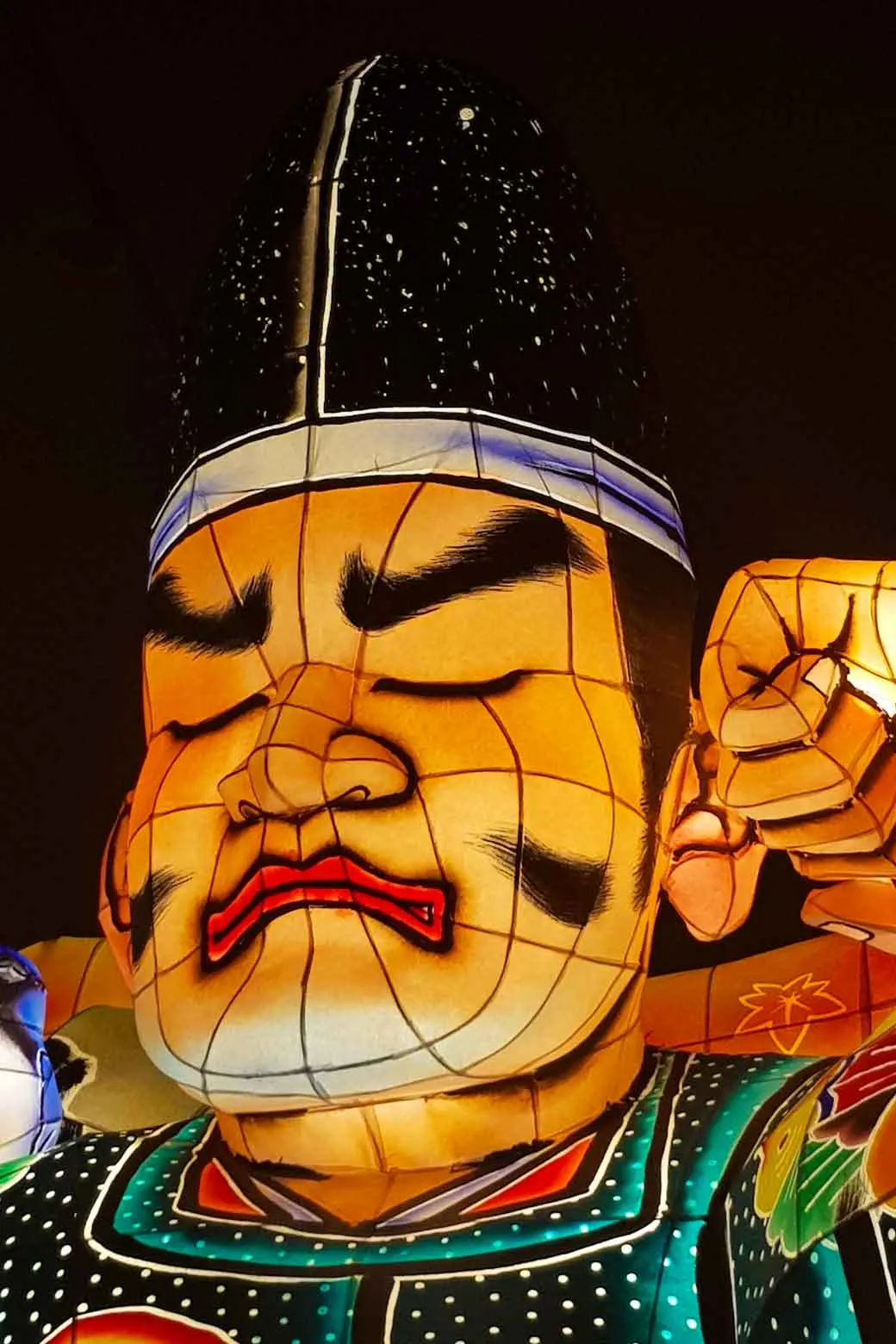 Festival lantern from Aomori's Nebuta celebrations
