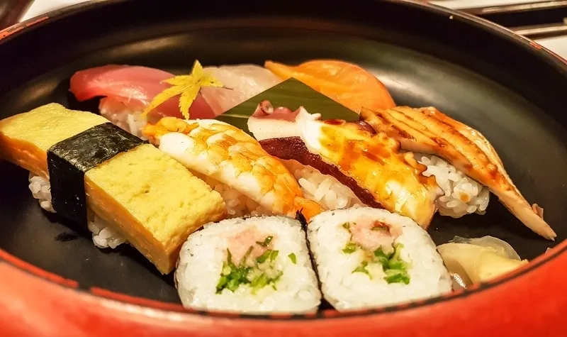 Sushi in Osaka