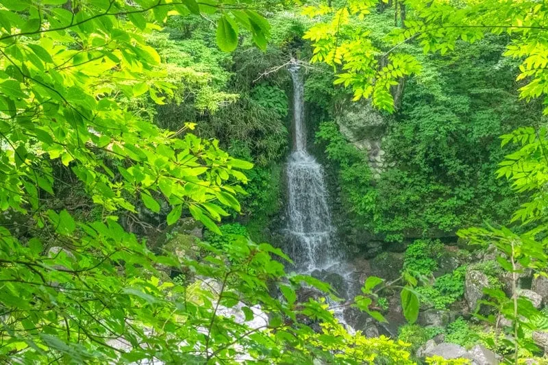 Waterfall in Kanmangufuchi Abyss