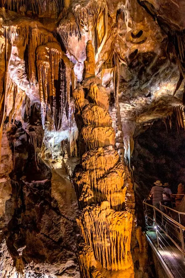 Orient Cave at Jenolan Caves in Australia