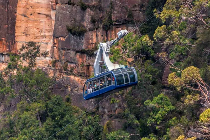 Scenic Cableway in the Blue Mountains