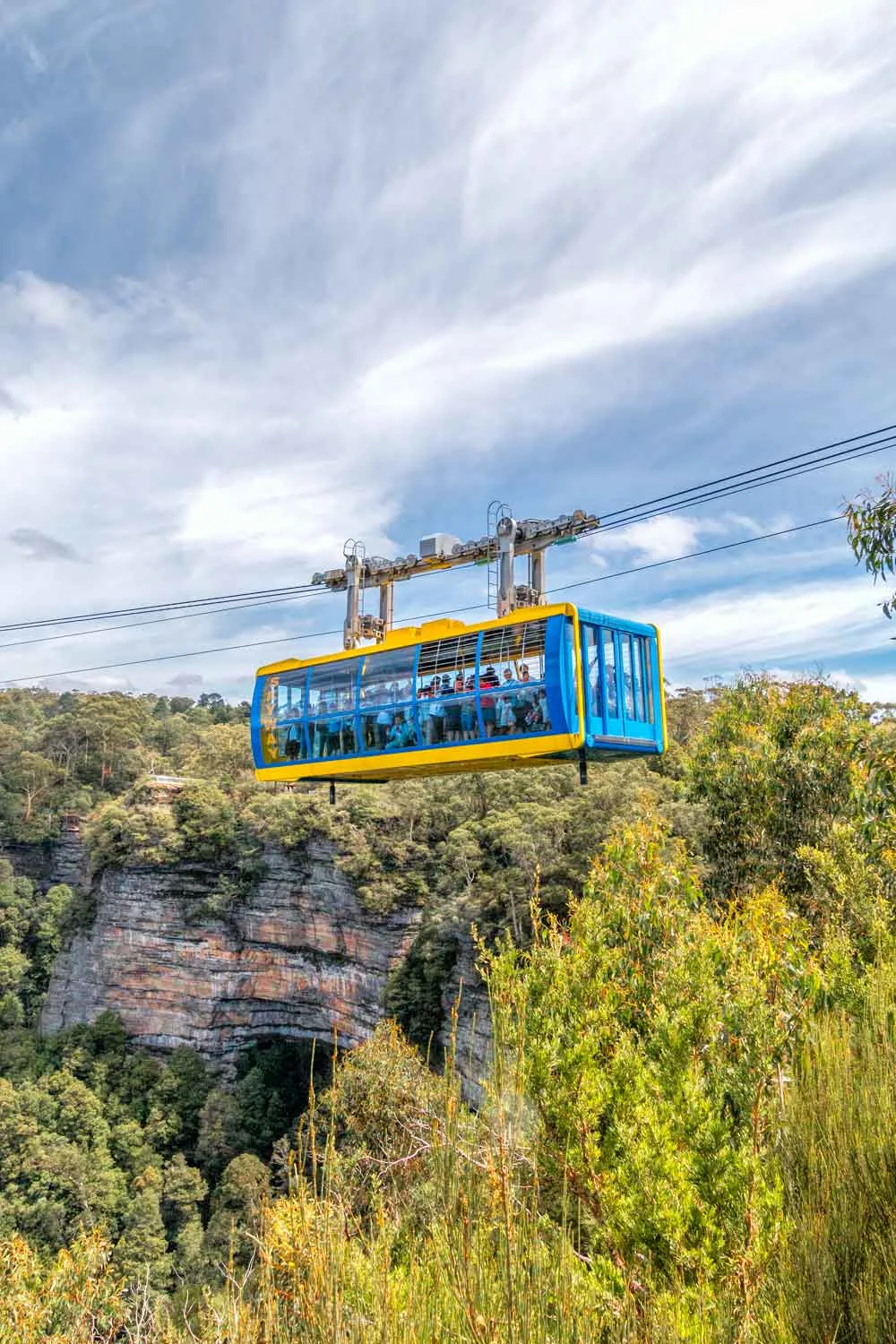 Skyrail at Scenic World in the Blue Mountains