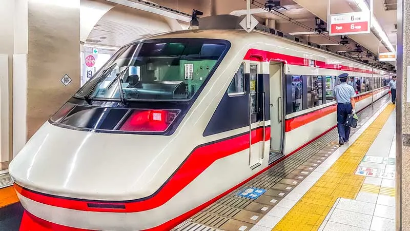 Tobu railways train