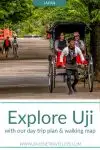 Pinterest poster, things to do in Uji