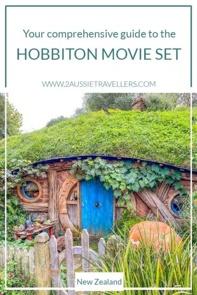 Planning to visit Hobbiton New Zealand poster