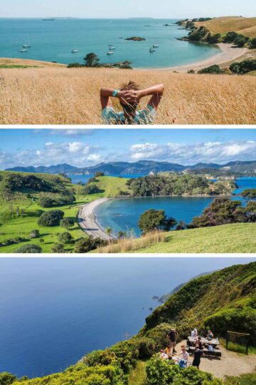 New Zealand Islands - 3 views