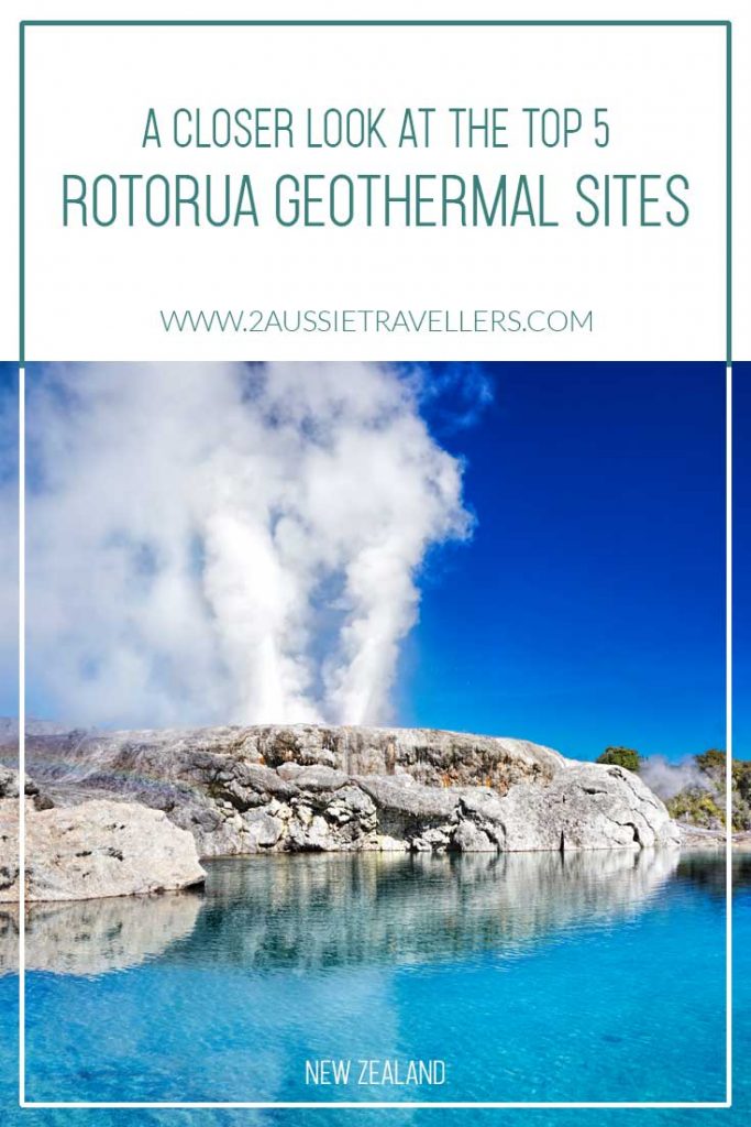 Rotorua geothermal park pinterest pin