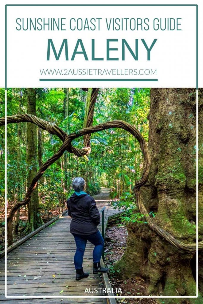 Things to do in Maleny pinterest poster
