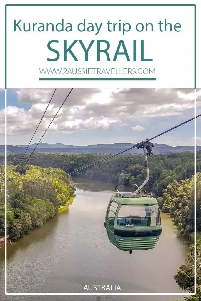 Skyrail over the rainforest and river is one of many things to do in Kuranda